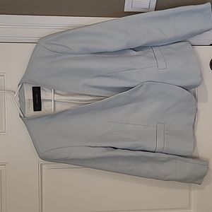Zara, sz L, light blue blazer
